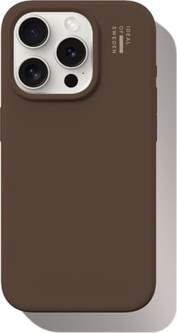 Silicone Case MagSafe iPhone 15 Pro Mocha Mousse
