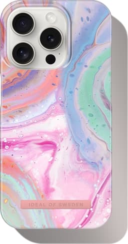 Printed Case MagSafe iPhone 15 Pro Pastel Marble