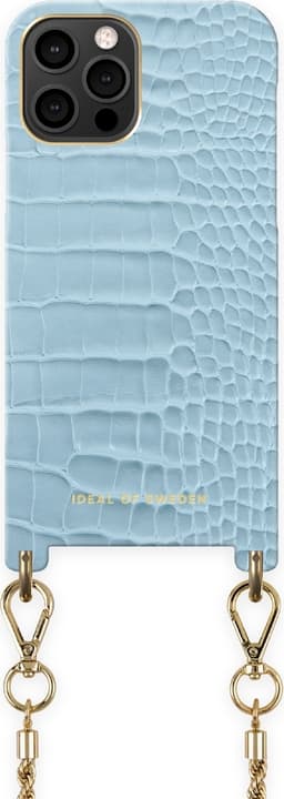 Atelier Necklace iPhone 12 Pro Max Sky Blue Croco