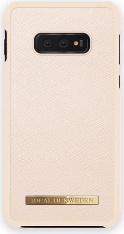 Saffiano Case Galaxy S10E Beige