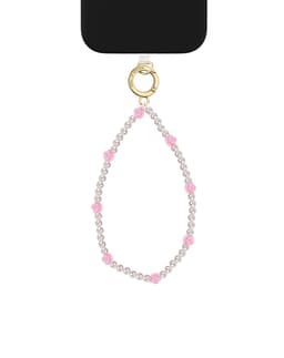 Phone Wristlet Strap Rose Pearl