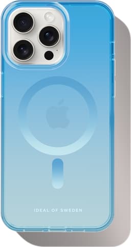 Clear Case MagSafe iPhone 15 Pro Max Light Blue