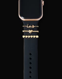 Watch Band Charms Gold