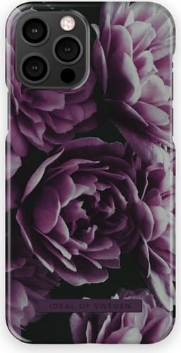 Printed Case iPhone 12 / 12 Pro Deep Purple Bloom