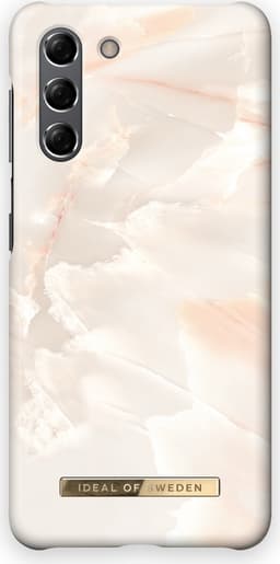 Printed Case Galaxy S21 Rose Pearl Marble