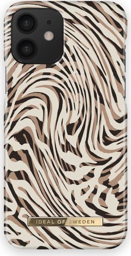 Printed Case iPhone 12 / 12 Pro Hypnotic Zebra