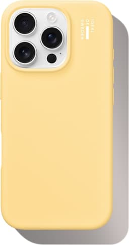 Silicone Case iPhone 16 Pro Max Soft Lemon