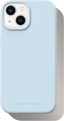 Silicone Case iPhone 13 / 14 / 15 / 16e / 17e Light Blue