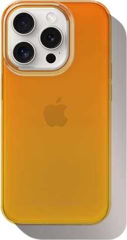 Clear Case iPhone 15 Pro Orange Spritz