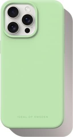 Silicone Case MagSafe iPhone 15 Pro Max Mint