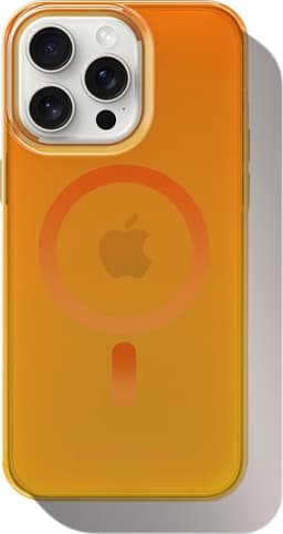 Clear Case MagSafe iPhone 15 Pro Max Orange Spritz