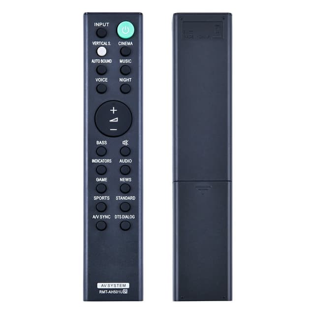 Fjärrkontroll Ersättning för RMT-AH501U För Sony Soundbar