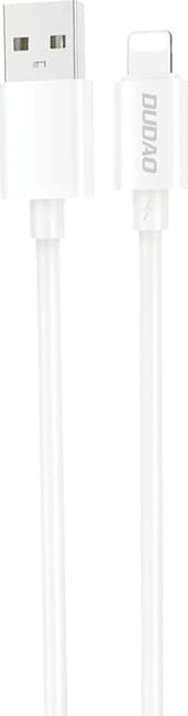 Dudao USB-A till Lightning kabel 5A 1m L4SL - Vit