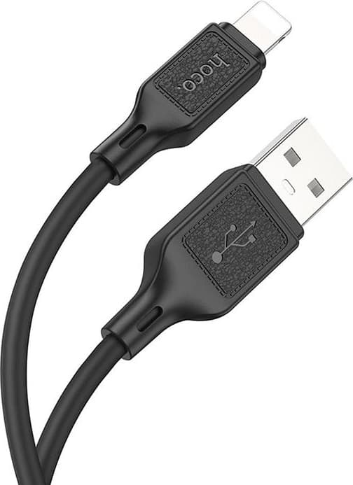 HOCO USB-A Til Lightning 1m Kabel 2.4A X90 - Sort