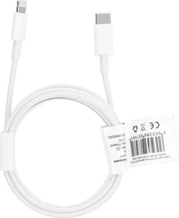USB-C till Lightning kabel PD 18W 2m - Vit