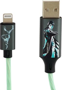 Harry Potter USB A Till Lightning Kabel (1.2m) - Patronus