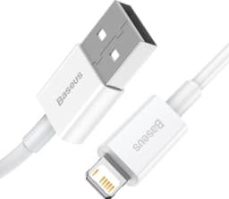 Baseus Superior USB-A till Lightning kabel 1.5m - Vit