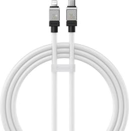Baseus USB-C till Lightning kabel 20W 1m - Vit