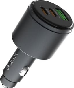 Devia Billaddare USB-A - 2x USB-C 116W PD QC Extreme Metal
