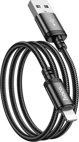 Hoco USB-A til Lightning 1m 2.4A Kabel X89 - Sort