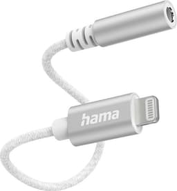 HAMA Audio Adapter Lightning til 3.5mm - Hvid