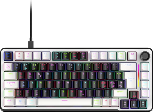 NOS C550 gaming tangentbord (svart