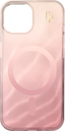 iDeal of Sweden Clear MagSafe iPhone 13/ 14/ 15/ 16e/ 17e-fodral (rosa)