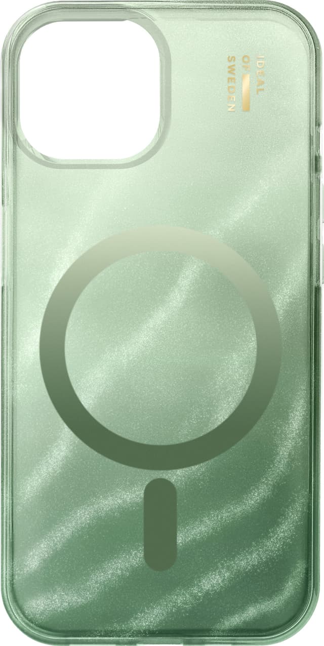 Clear Case MagSafe iPhone 13 / 14 / 15 / 16e / 17e Sage Green