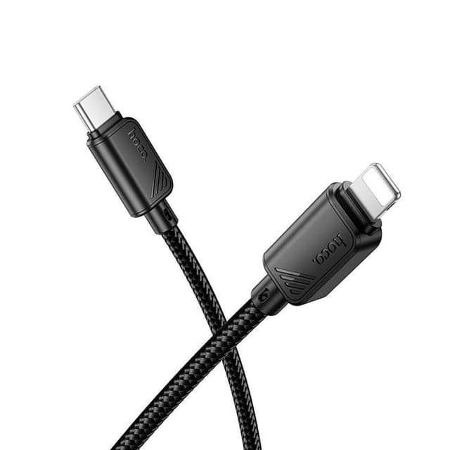 HOCO USB-C - Lightning 27W Kabel 1m X113 PD - Sort