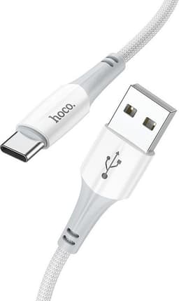 HOCO USB-A til USB-C Kabel 1m 3A X70 - Hvid