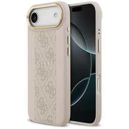 Guess Mobilskal till iPhone Air MagSafe 4G Stripe - Rosa