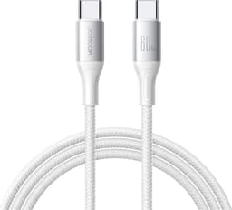 Joyroom USB-C - USB-C kabel 60W 1m S-A28 - Vit