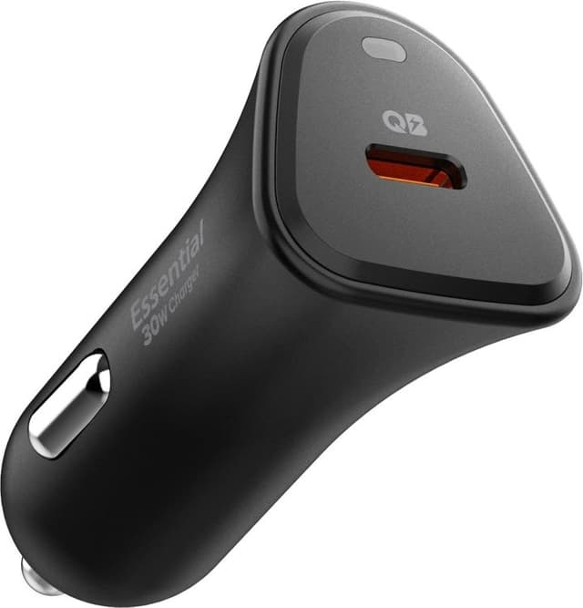 Spigen Billaddare Essential EV301 1-Port 30W - Svart