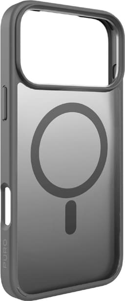 Puro Telefontaske til iPhone 17 Pro Max Magsafe Gradient TPU - Grå