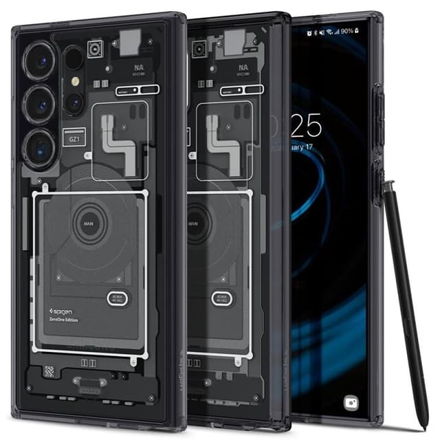 Spigen Mobilskal till Galaxy S24 Ultra Ultra Hybrid - Zero One