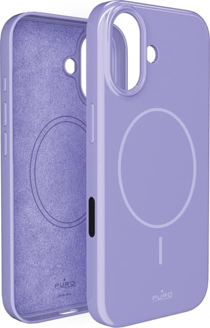 Puro Telefontaske til iPhone 17 Magsafe Polycarbonat Pulse - Lyserød