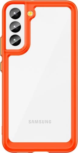 Mobilskal till Galaxy S22 Plus Outer Space - Orange