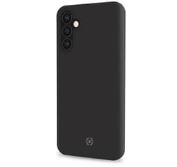 Celly telefontaske til Galaxy A15 4G/5G blød gummi - sort
