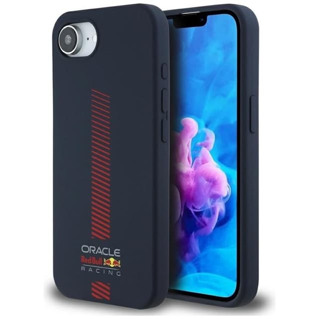 Red Bull Telefontaske til iPhone 16e Magsafe Powerbar Silikone - Navy
