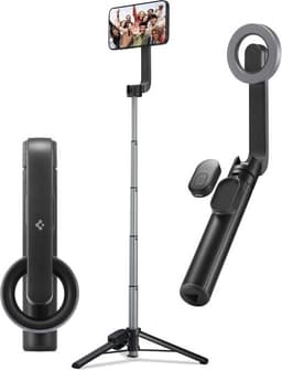Spigen Magsafe Bluetooth Selfie Stick Stativ - Sort