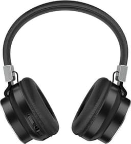 AZEADA Trådløse Hodetelefoner Over-Ear Bluetooth-kompatible 5.0 HiFi-Hodesett - Svart