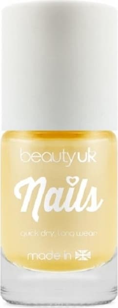 Beauty UK Candy Pearl Nail Polish - Lemon
