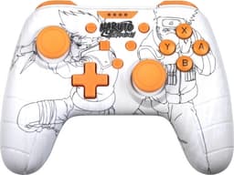 Konix Naruto trådbunden Switch/Pc Gamepad vit