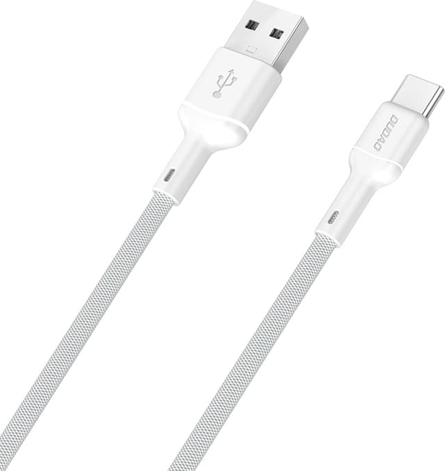 Dudao USB-A - USB-C kabel 5A 1m L9T - Hvid