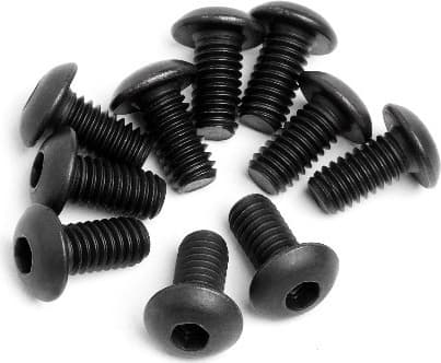 HPI Button Head Screw M4X8Mm (10Pcs)
