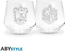Harry Potter 2 Glassæt Ravenclaw & Hufflepuff EUROPE x2