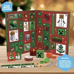 Paladone Minecraft-brevpapper – 24-dagars adventskalender