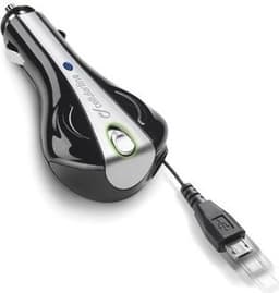 Cellularline Billader 12 V microUSB med fleksibel kabel