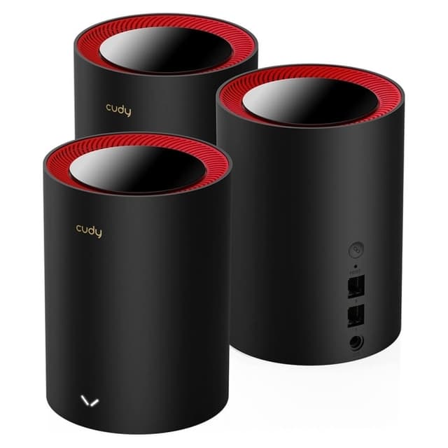 CUDY Mesh Solution M3000 3-pack AX3000 Gigabit Wi-Fi 6 2.