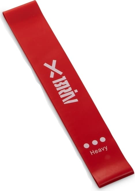 Briv Träningsband Latex 60x5 cm 0,9 mm, Rött
